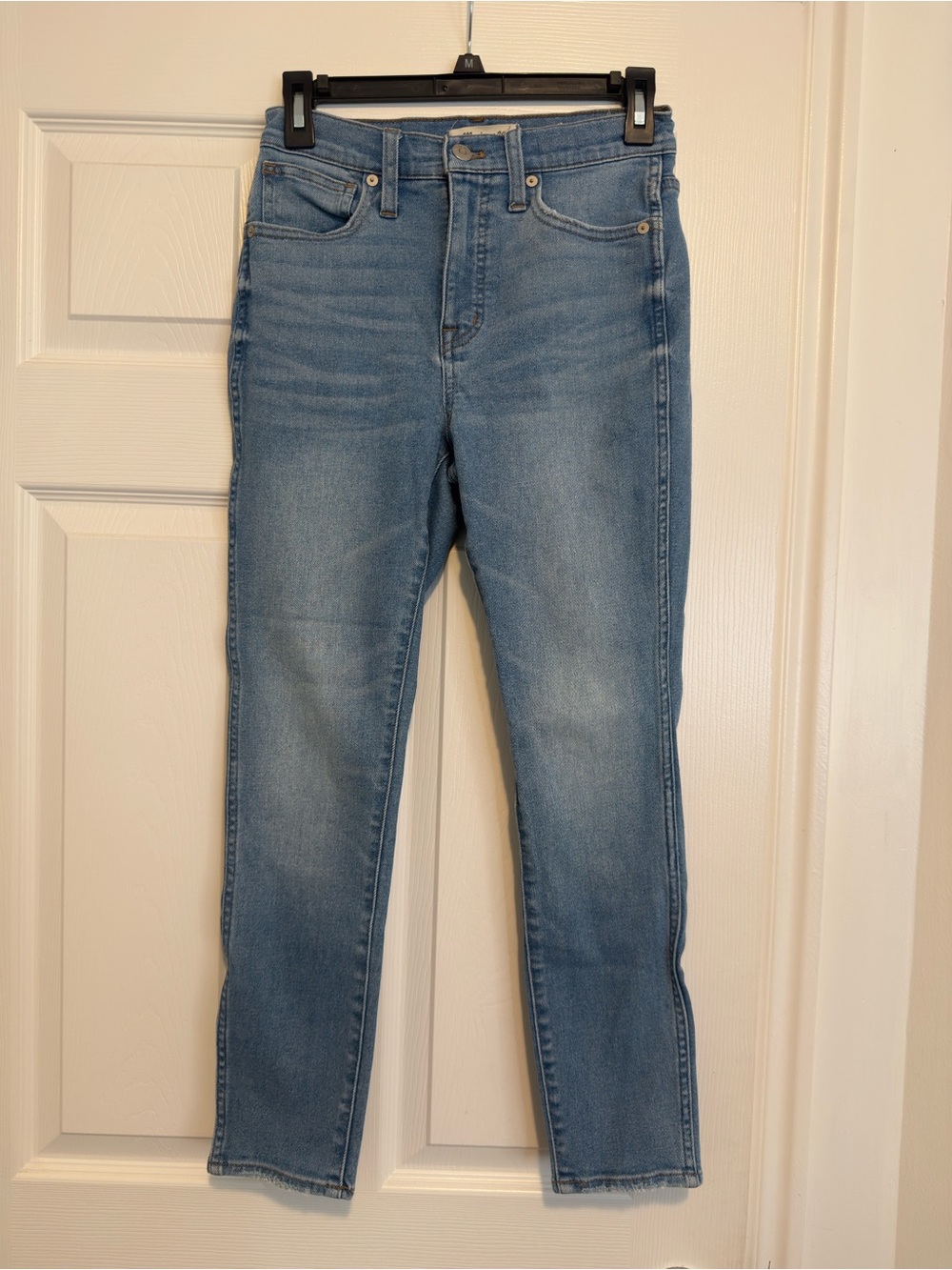 Madewell 10” High-Rise Skinny Crop Jeans Medium Wash Size 25